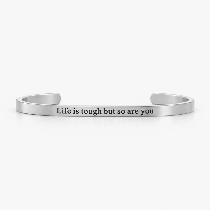 Гривна с послание Life is tough but so are you